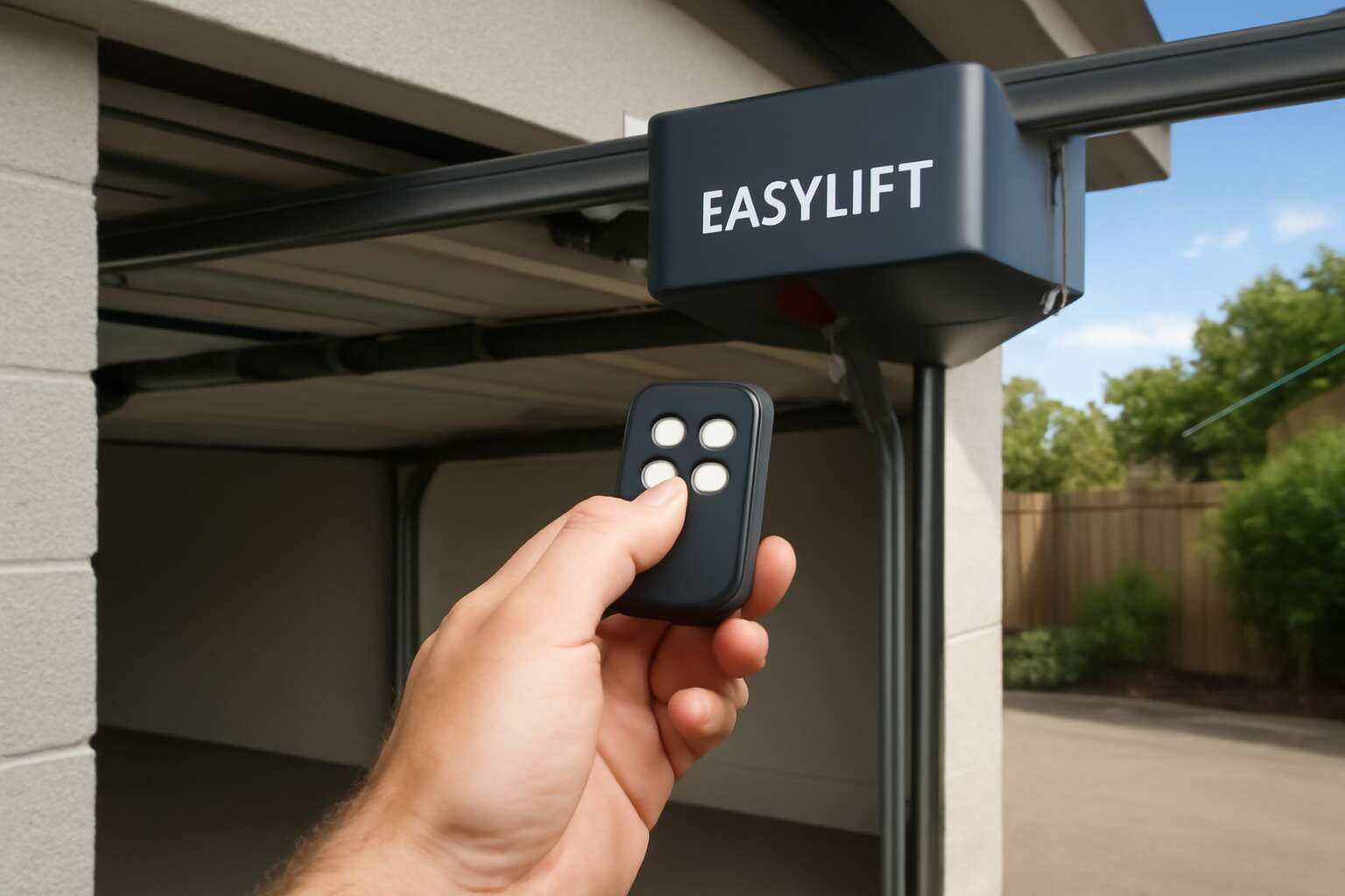 easylift garage door motor remote programming