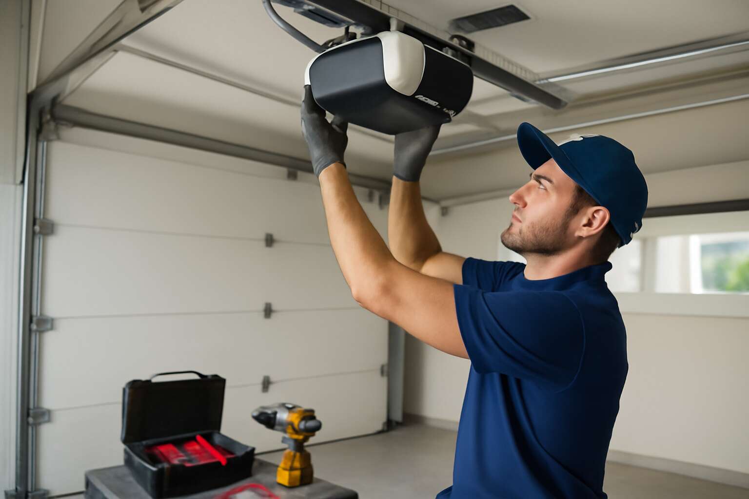 garage door motor replacement nearby