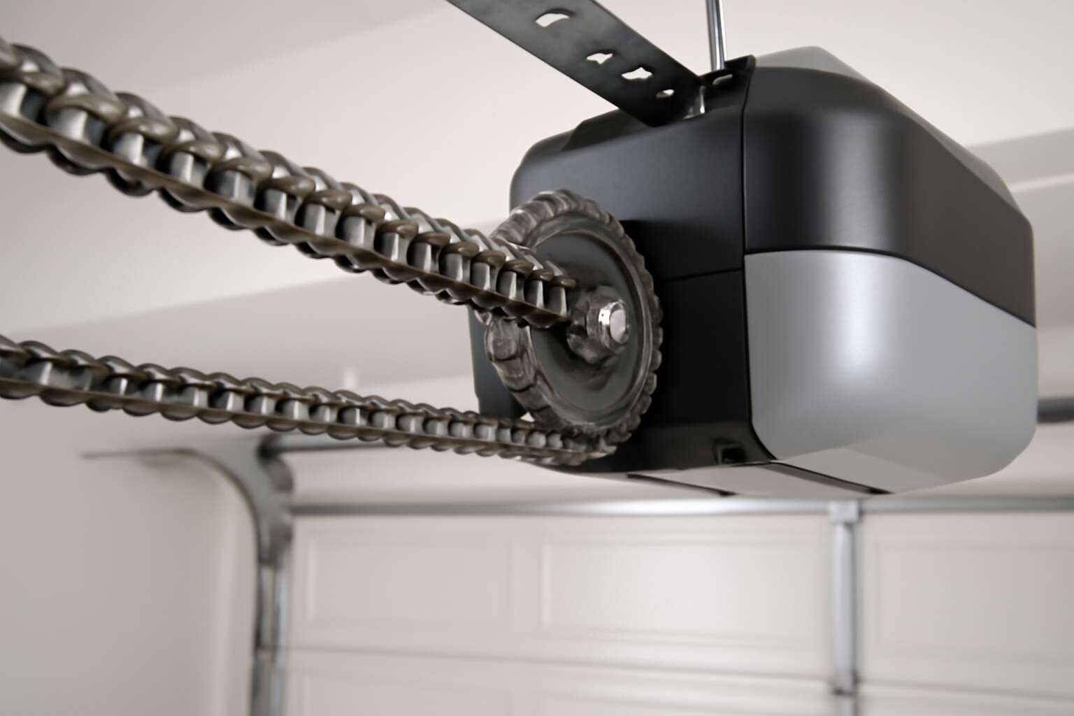 garage door motor chain drive