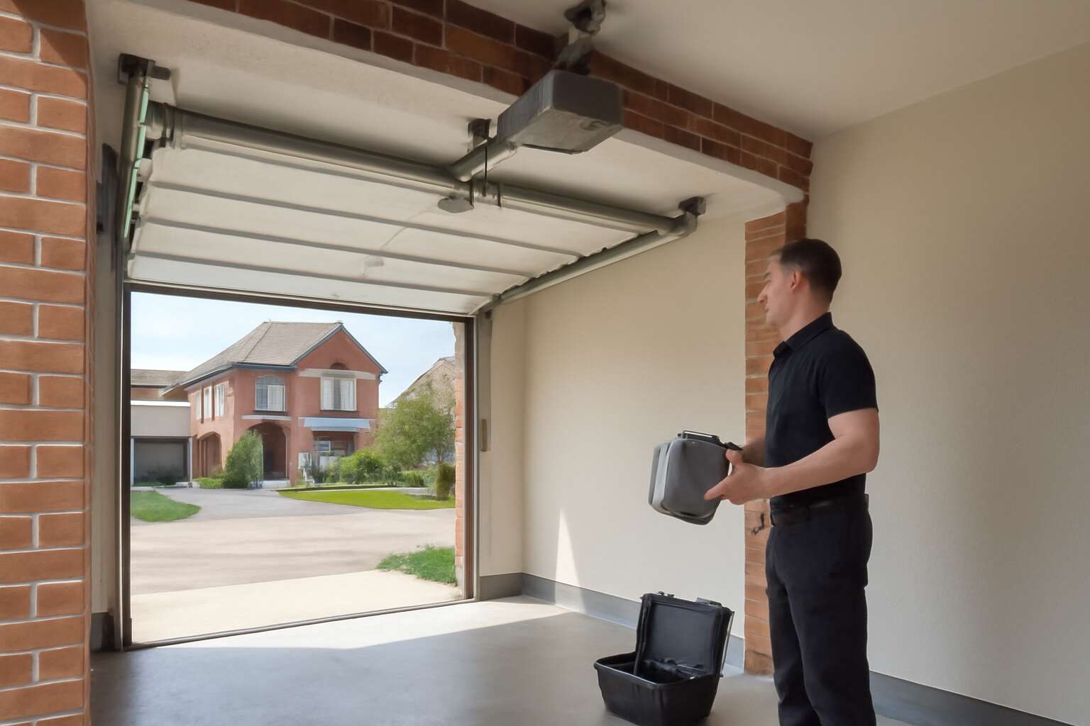 electric garage door motor replacement cost uk