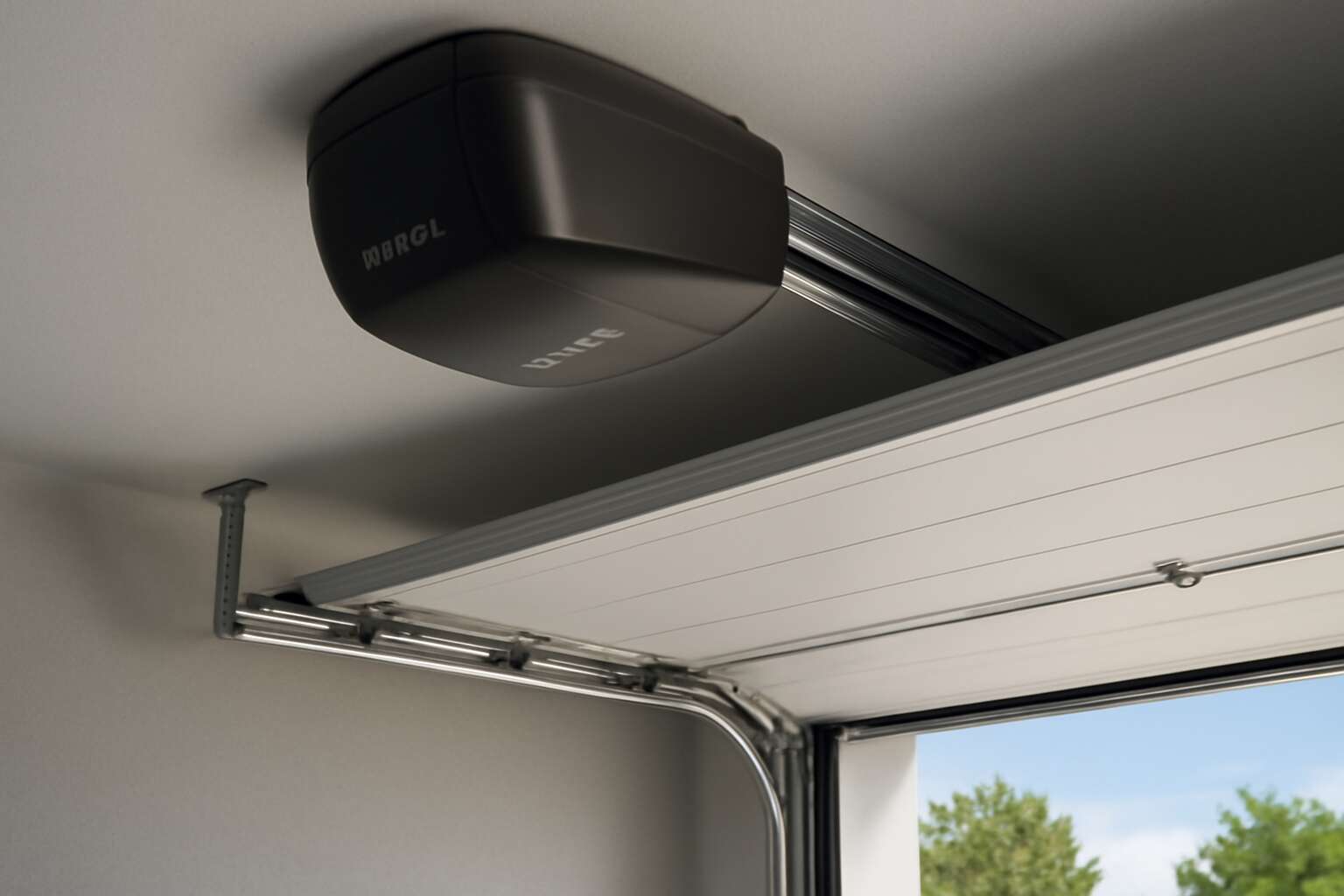 Experience Effortless Access with the Garage Door Motor Magic Lift for ... - Garage Door X78Cm Road Account Mechanically Attached Monitors