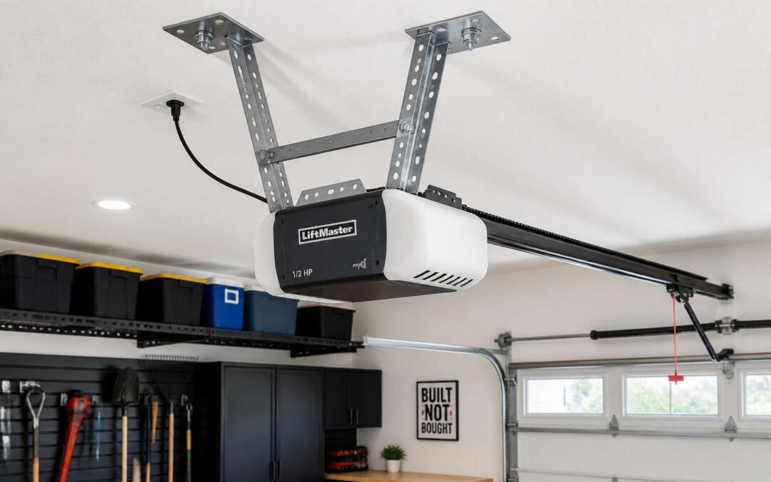 Learn how to install a garage door motor hanger safely and easily.