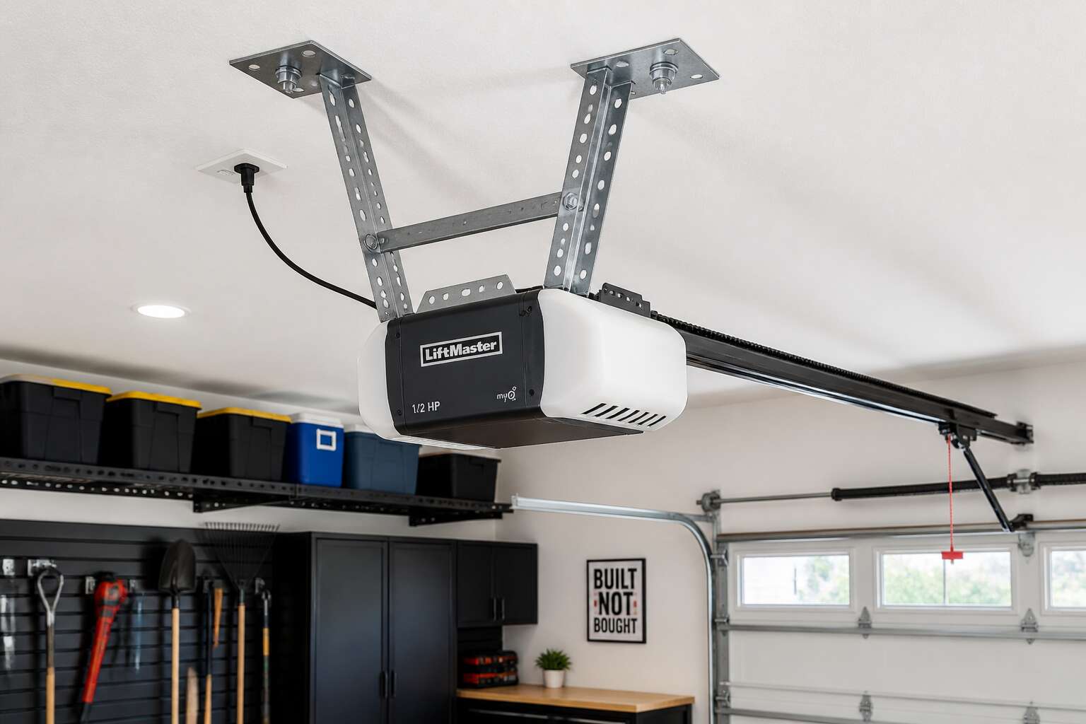 garage door motor hanger