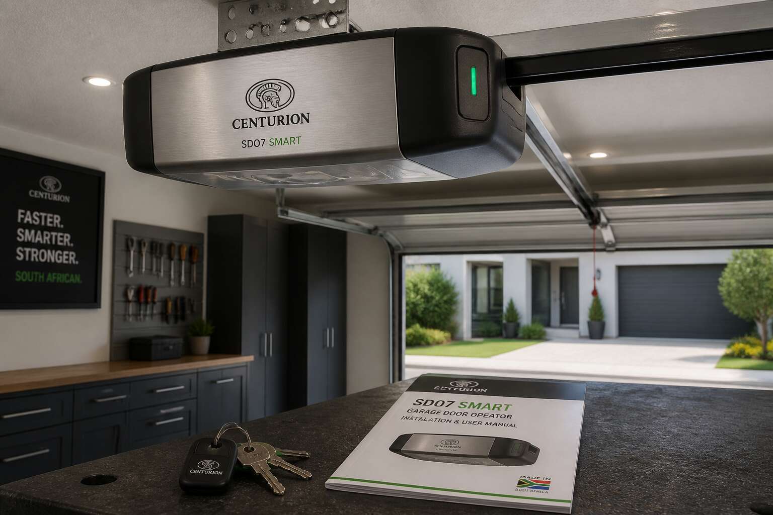 centurion garage door motor manual south africa