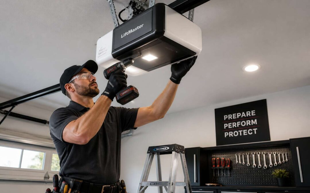 Garage door motor and installation done right, for lasting performance.